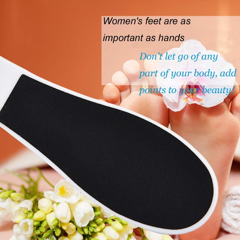 Agirlvct 10 Pack Foot File, Professional Foot Callus Remover Sandpaper Pedicure Tools, Double Side Foot Scrubber, Sander for Dead Skin Foot Rasp Pedicure for Women Mother Family Manicure Beauty Shop Spa - Image 3